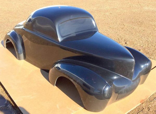 1941 Willys Tot Rod Fiberglass Body
