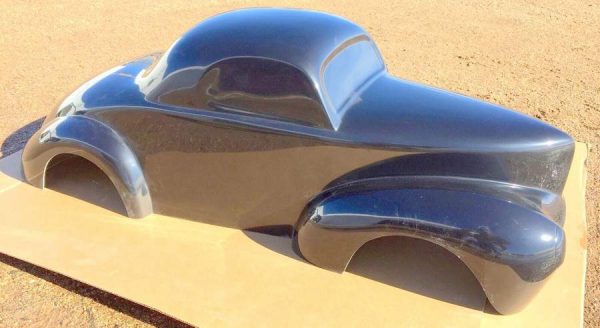 1941 Willys Tot Rod Fiberglass Body