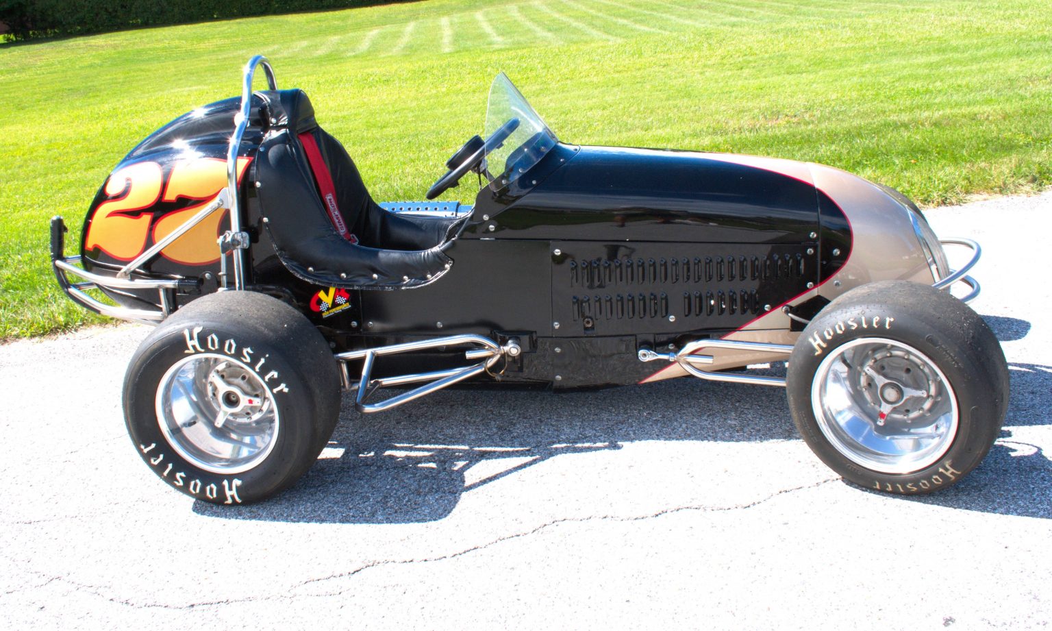 Vintage Quarter Midget Racer Fiberglass Body Hot Rod Fiberglass